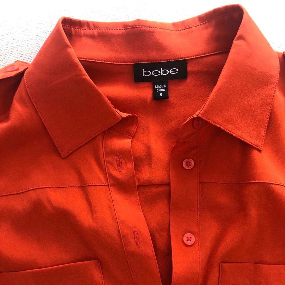 Bebe Button Up Dress - Picture 5 of 6